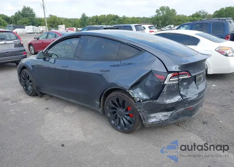 2022 Tesla Model Y Performance Dual Motor All-Wheel Drive из США, поврежденный, VIN 7SAYGDEF8NF511700